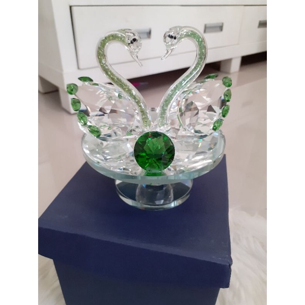 Pajangan Angsa kristal