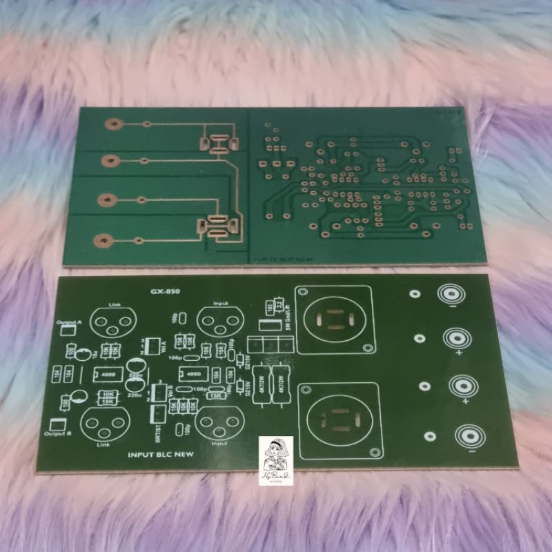 PCB PANEL BELAKANG LED BOX CA