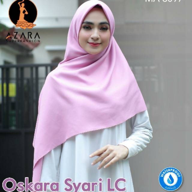 Grosir 10pcs S4 OSKARA SYAR'I LASERCUT WATERPROOF / Voal Oskara Syari Tepi Laser by AZARA