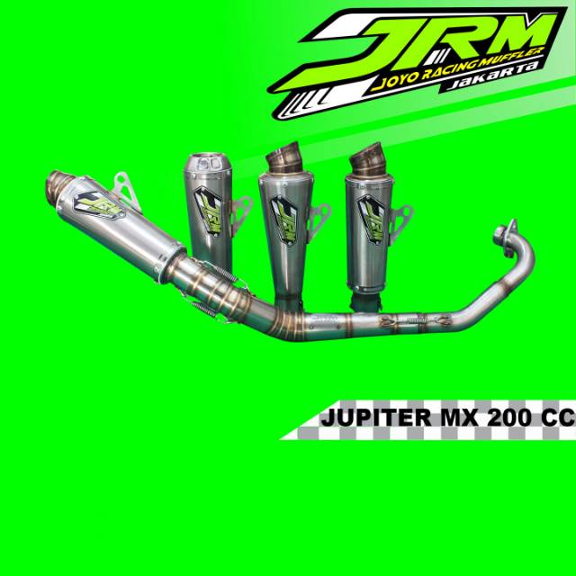 Knalpot Jupiter MX 200Cc - Joyo Racing Muffler