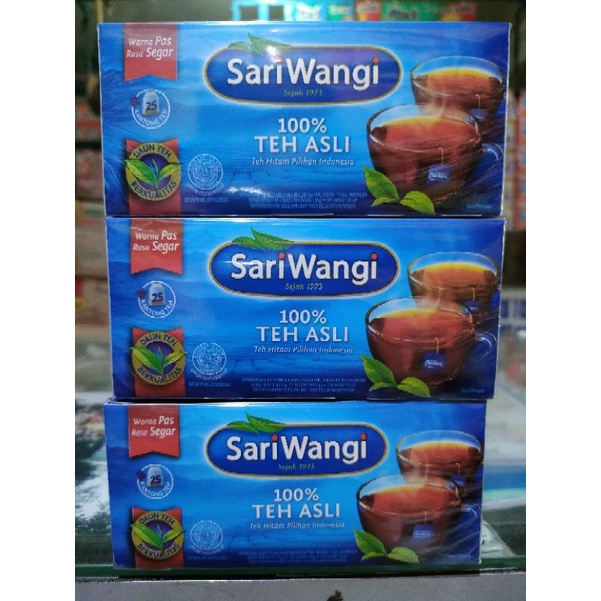 

teh sariwangi celup 25 ED 29 des 26