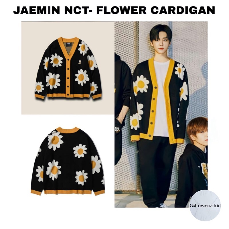[READY STOCK] JAEMIN NCT- FLOWER CARDIGAN