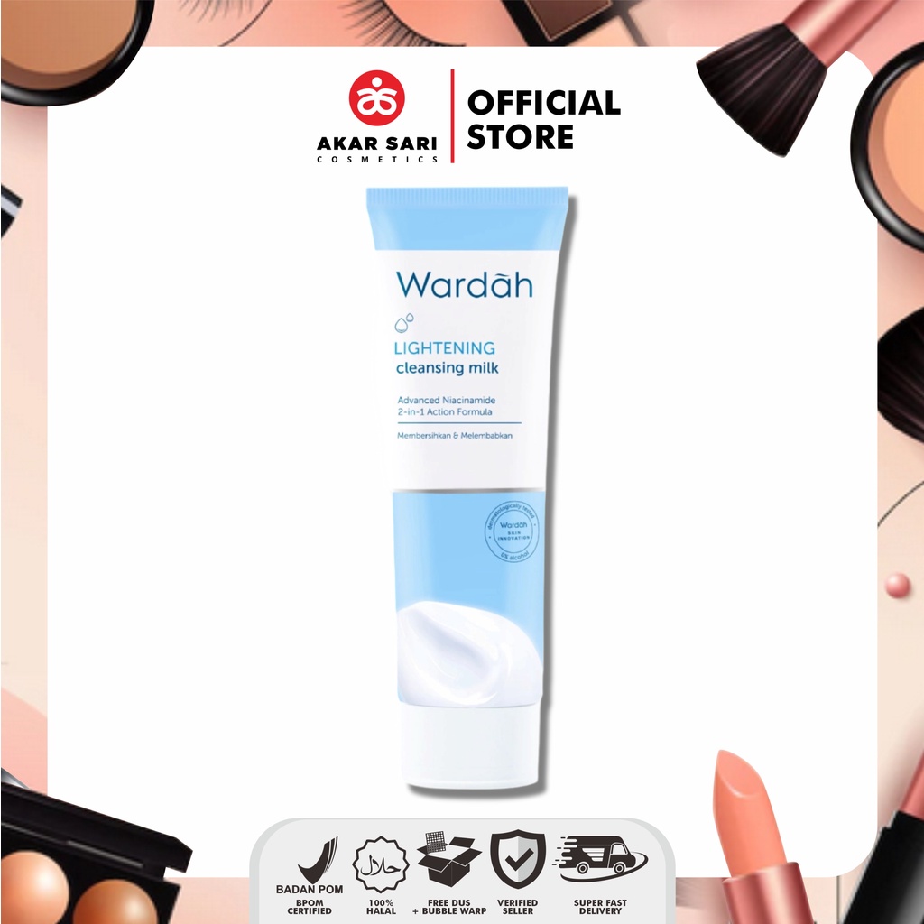 WARDAH LIGHTENING CLEANSING MILK - Susu Pembersih Wajah 100 ml