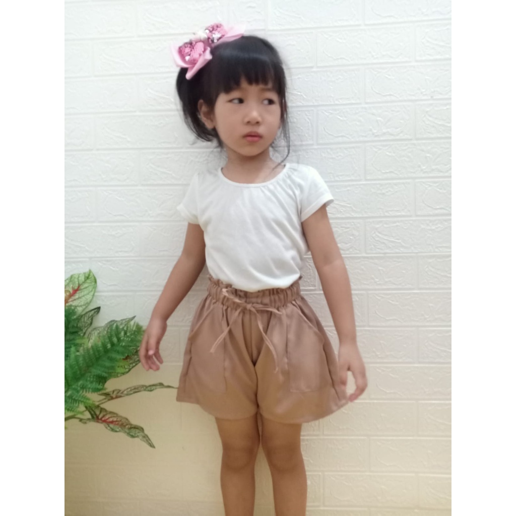 NAURA KIDS - Celana pendek anak perempuan // shortpants // allsize //BDG_STYLE(COD)