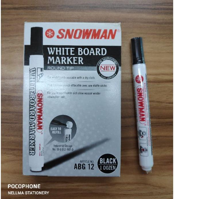 

(X39) Spidol White board Snowman ABG 12 Spidol bisa di hapus (satuan) produck terlaris