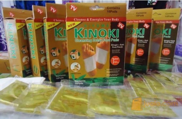 Koyo Detox Kaki Kinoki Gold Detox Food Ginger Salt Kiyome Cleansing Racun Jahe Murah Original 1 Box