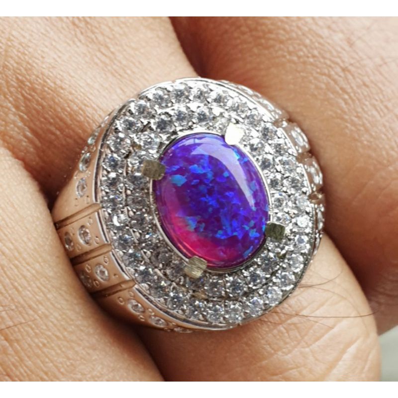 Cincin akik aksesoris pria