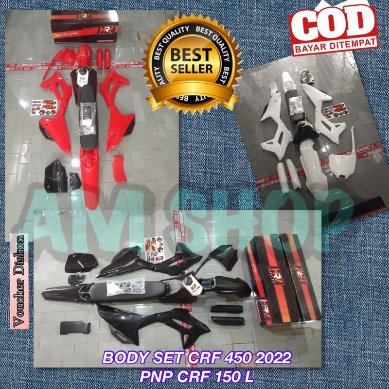 Jual BODY SET CRF 450 PNP CRF 150 L BODY KIT ASSY CRF 250 450 2022 PNP