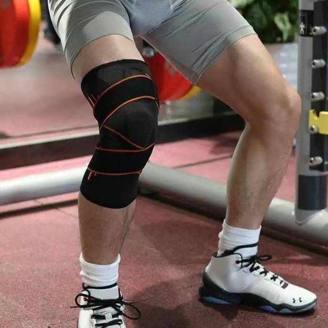 Style Knee Support With Strap - Deker Pelindung Lutut Olahraga Decker