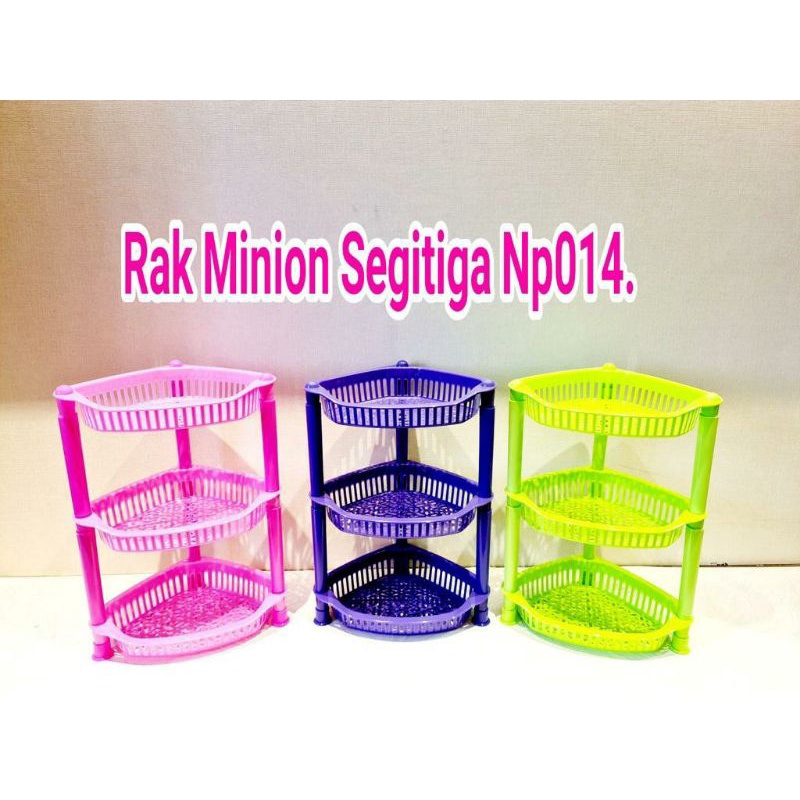 Rak Minion Segitga Susun 3 NP