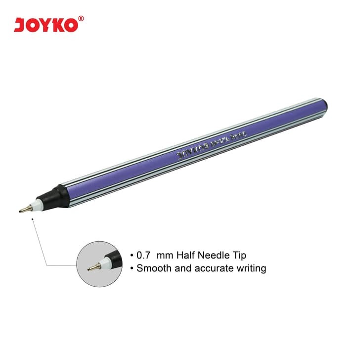

Ball Pen Pulpen Pena Joyko BP-274 Bono 0.7 mm 1 Box 12 Pcs