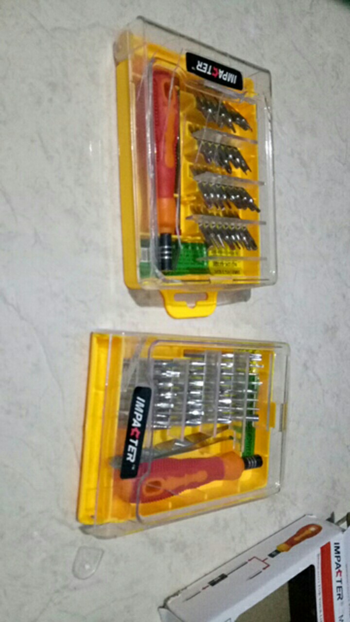 Obeng Set 32 In 1 Kotak + Pingset