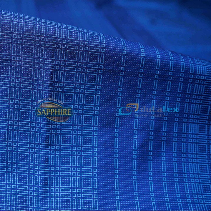 Sarung Sapphire Tenun Motif Granada - Sarung Pria Uk Dewasa