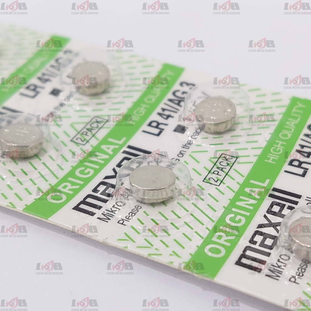 Baterai Kancing LR41 Watch Battery Jam Bulat Kecil AG3 isi 10pcs