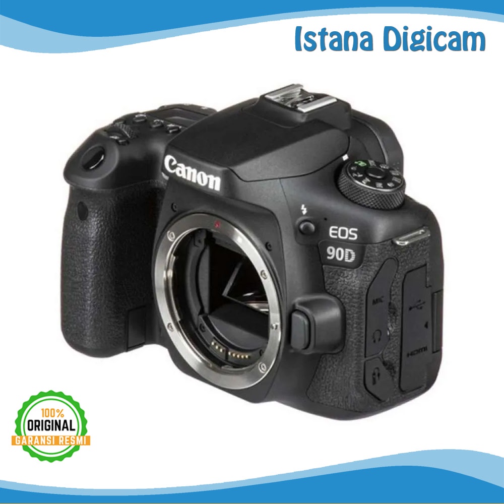 Canon EOS 90D Body Only 90 D BO Garansi Resmi PT Datascrip