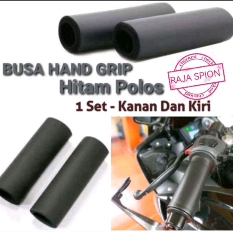 Busa Handgrip Stang/ Busa handfat Motor/ Spon handgrip stang hitam dan Warna Universal