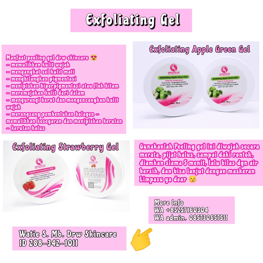 

Exfolliating gel Drw Skincare