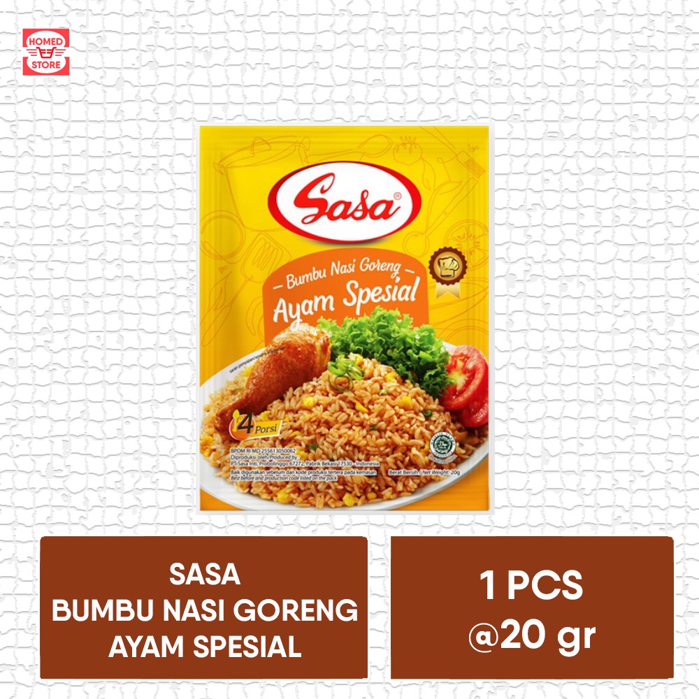 

Sasa Bumbu Nasi Goreng Ayam Spesial 20 gr