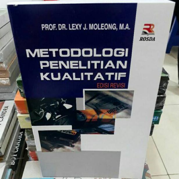 Trend Buku Metodologi Penelitian Kualitatif Prof Dr Lexy J Moleong Edisi Revisi Murah Shopee Indonesia