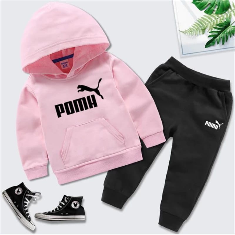 SETELAN BAJU ANAK SWEATER 0-7 TAHUN-POHM PINK