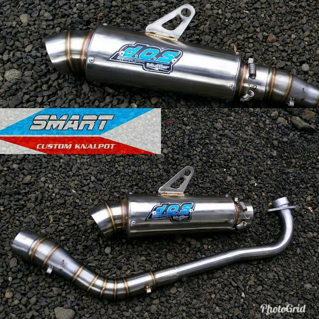 KENALPOT DOS BEBEK JUPITER Z JUPITER MX SATRIA FU VEGA REVO SHOGUN SMASH BLADE BEAT MIO