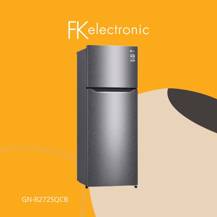 KULKAS LG GN-B272SQCB/ LEMARI ES LG GNB272SQCB
