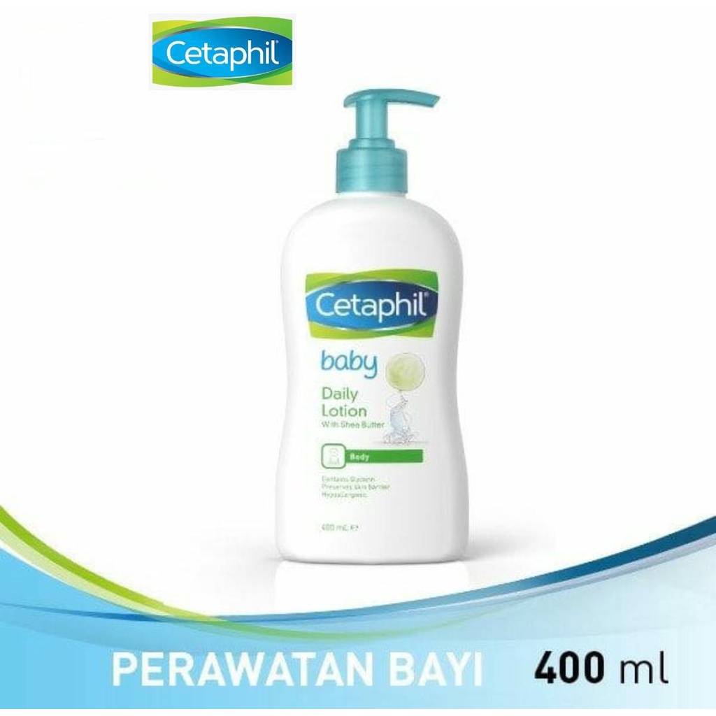 CETAPHIL BABY DAILY LOTION WITH SHEA BUTTER 400ML / LOTION BAYI