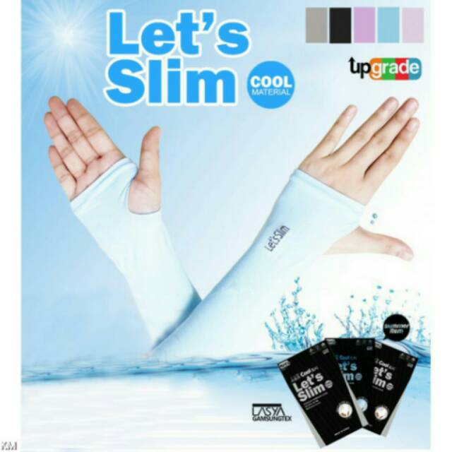 Handsocks Best Seller in KOREA LET'S SLIM bisa manset tangan