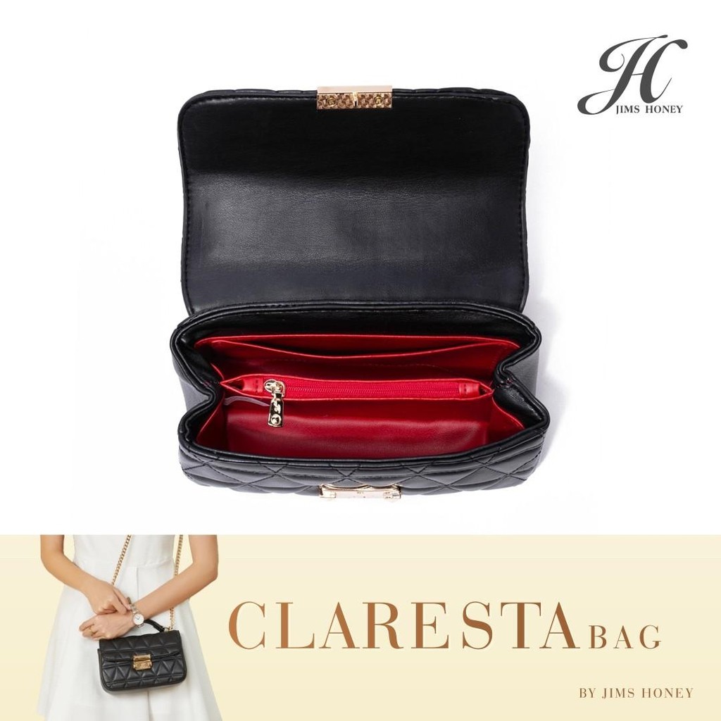 Jims Honey Claresta Bag Tas Selempang Fashion Pesta Clutch Wanita JH Import Party Jimshoney JH