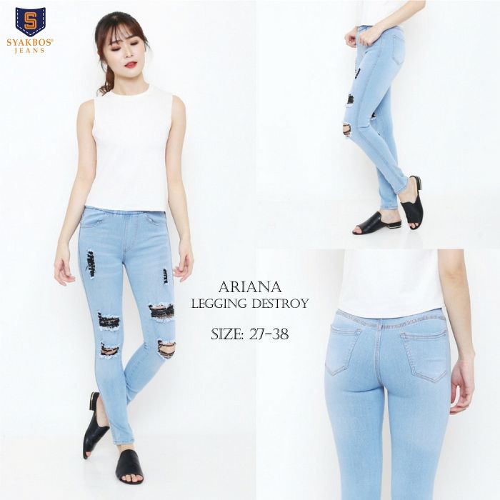 Hasil gambar untuk Ariana Legging Destroy