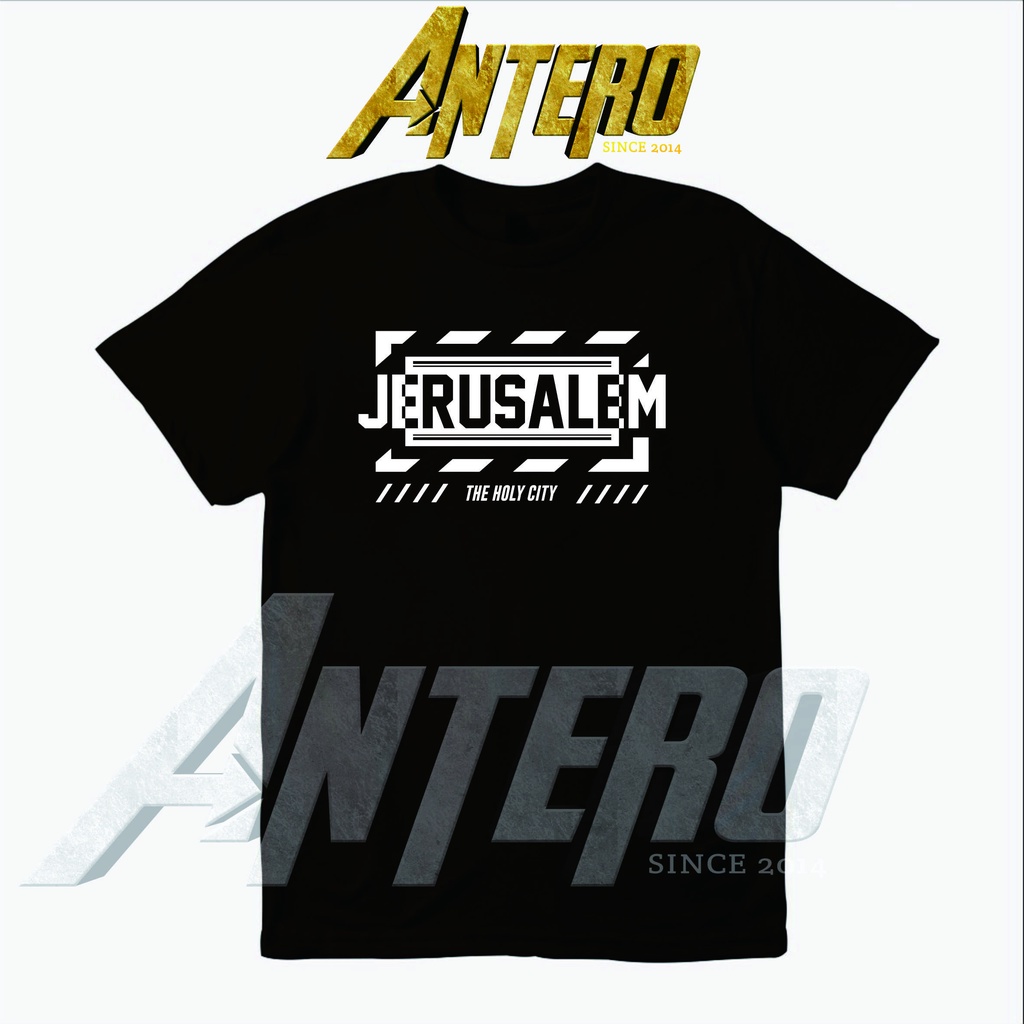 Kaos distro  Ibu kota Jerusalem / Yerusalem negara Israel Dewasa dan anak