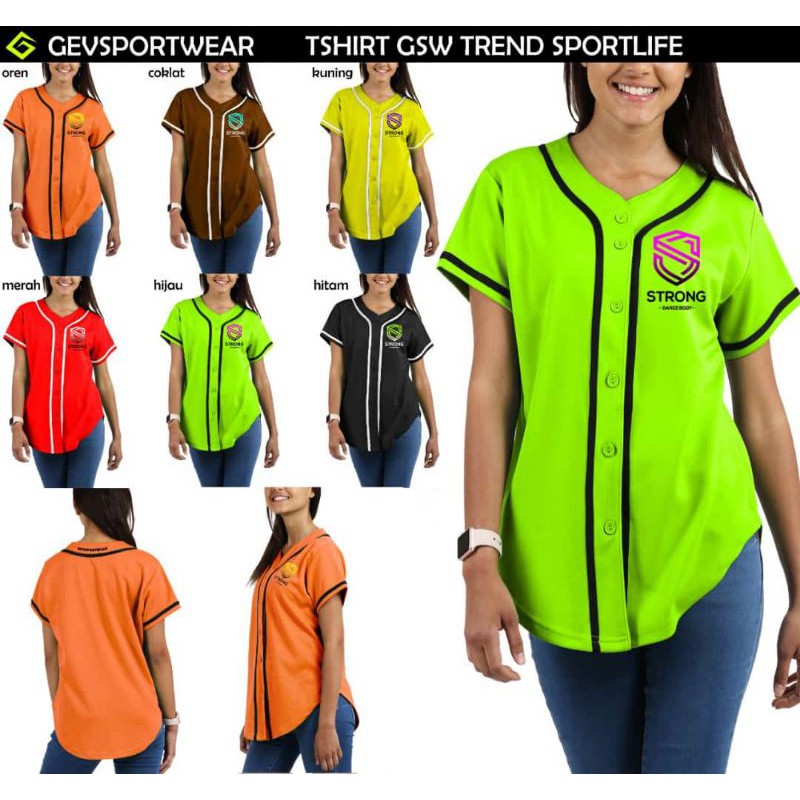 Atasan Gevsportwear T-shirt GSW Trend Sport Life