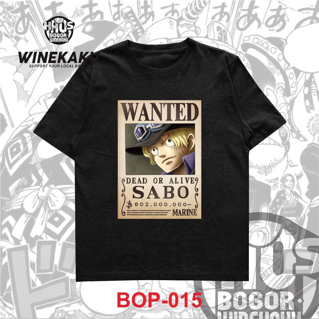 KAOS ONE PIECE BOUNTY SABO