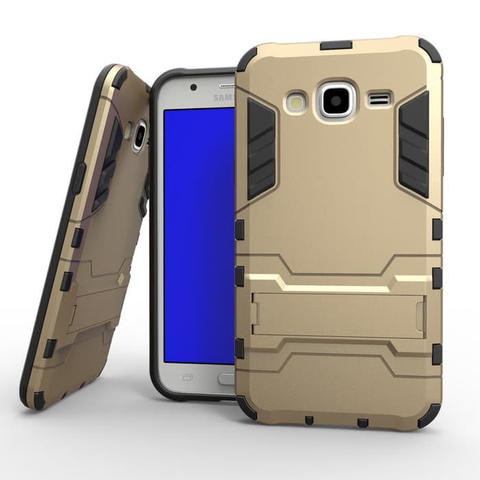 Case Robot Rugged Armor Samsung J5 J500/2015 Hard Cover Rubber Casing dari Asesoris HP Ku..