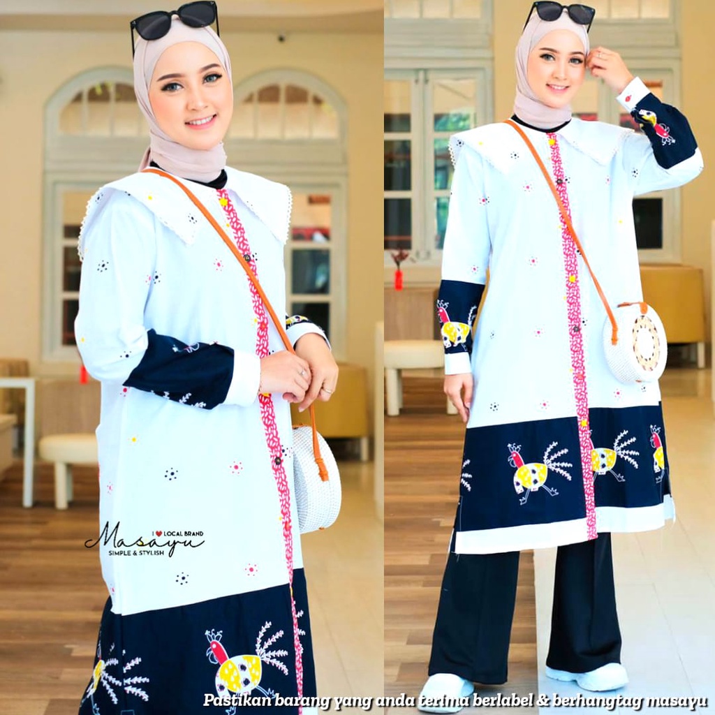 Tunik Batik Modern Ayam Jago Ori MSY