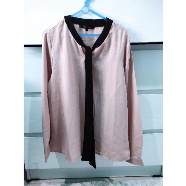 kemeja wanita atasan blouse wanita connexion branded matahari