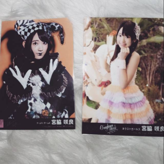 Miyawaki sakura photopack/photocards from hkt48 akb48 single