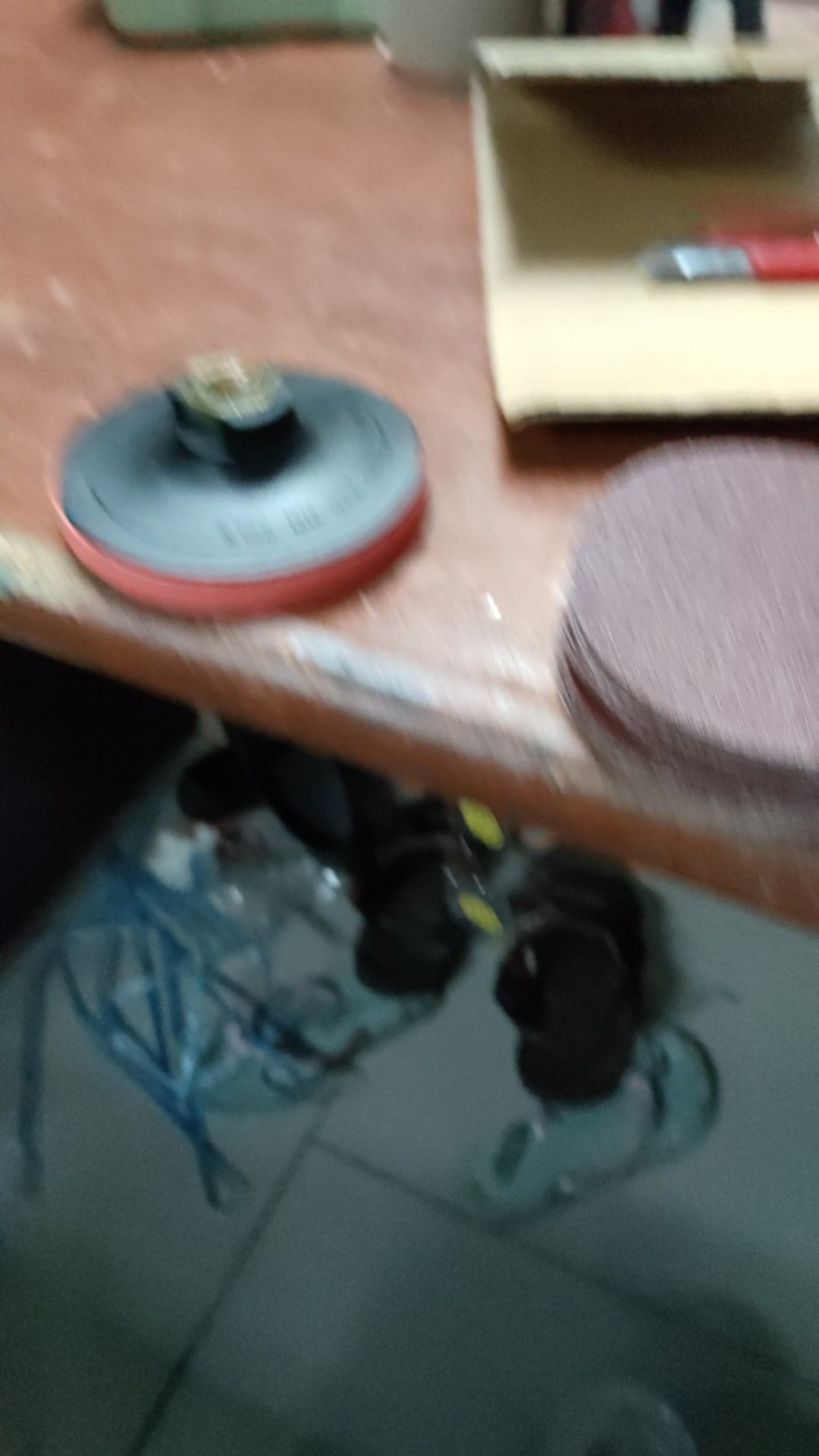 Amplas Bulat/amplas Velcro 4inch