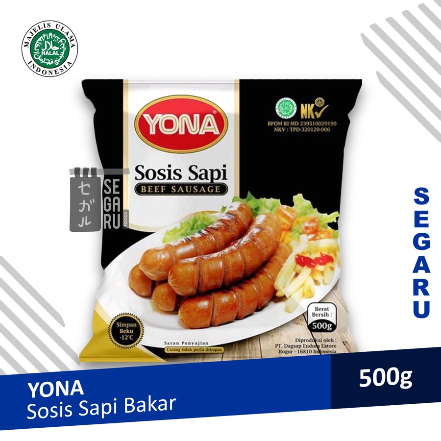 YONA Sosis Sapi Bakar 500 gram