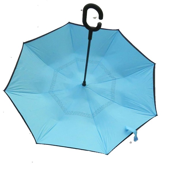 PAYUNG TERBALIK KAZBRELLA PAYUNG MOBIL REVERSE UMBRELLA GAGANG C