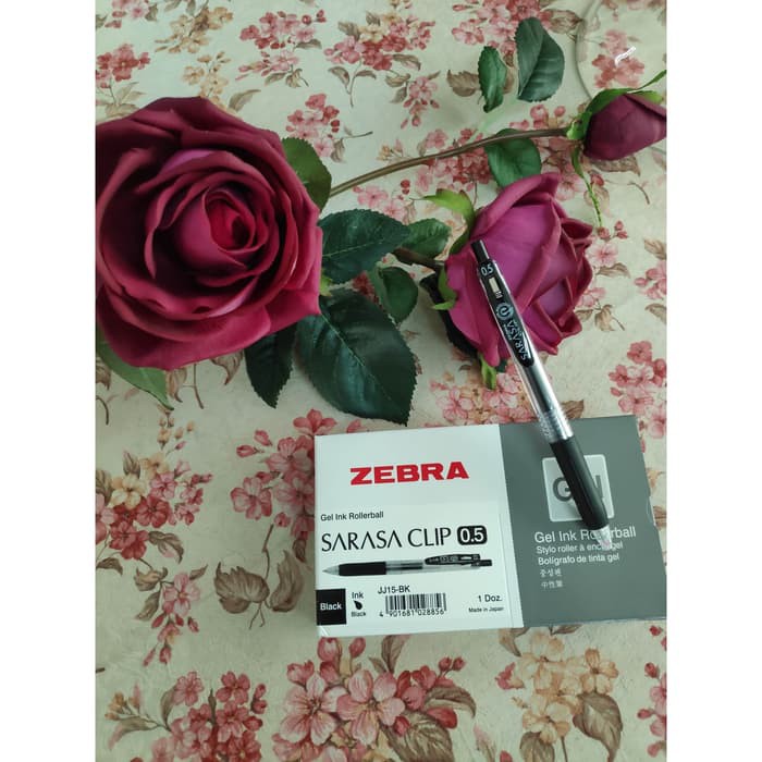 

Murah Pulpen ZEBRA Sarasa 0.5 Hitam TERMURAH - 1 Pcs Elegan