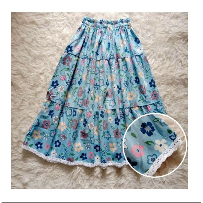 rok panjang motif anak