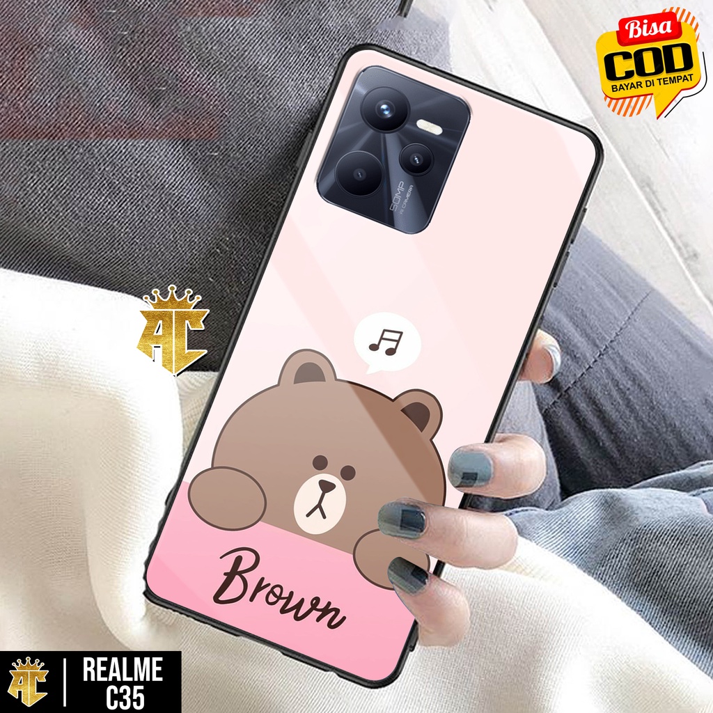 Case REALME C35 - Casing REALME C35 - Terbaru 2021 AERO CASE [ MOTIF WBB ] Silikon REALME C35  -  Ca