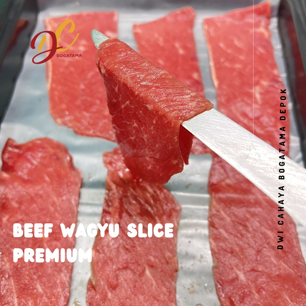 

Beef Wagyu Slice Premium MB 5 500gram