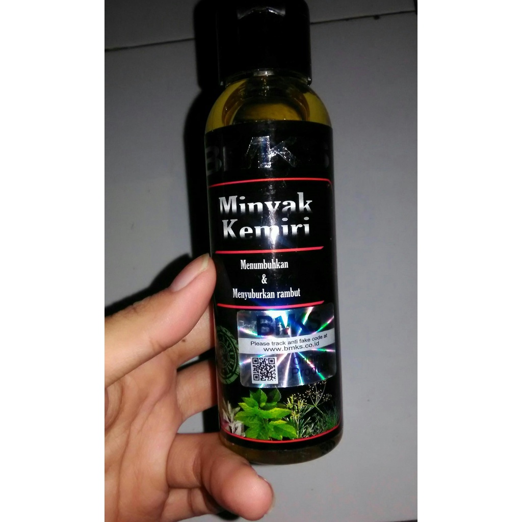 [ORI] BMKS Minyak Kemiri Penumbuh Rambut Original 100% Asli Kemiri Obat Penumbuh Rambut Aman Untuk Bayi 100ml