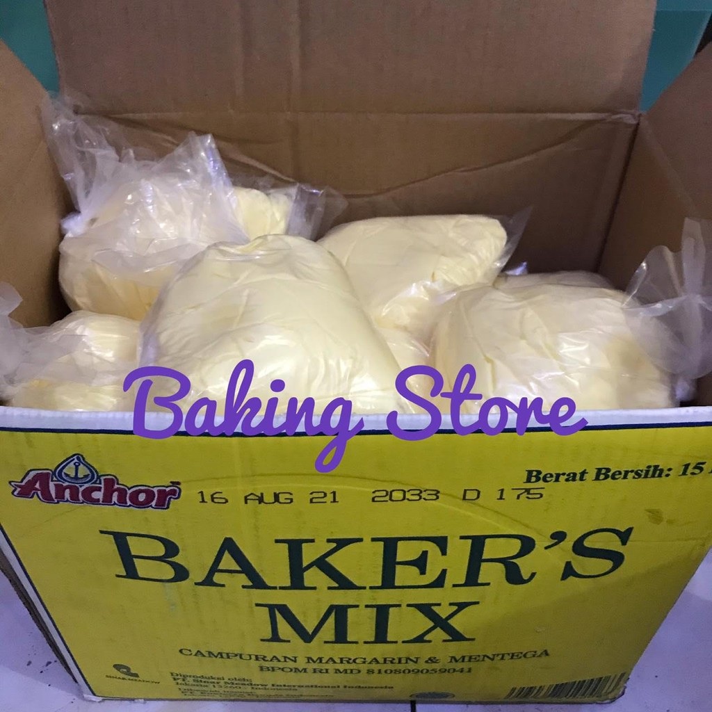 Anchor Bakers Mix Butter Blend 1kg !!