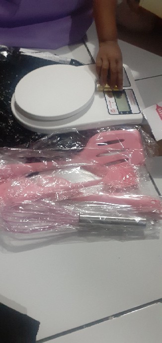 Spatula Set Alat Masak 5 In 1 Sutil Silikon Kocokan Spatula Silicon / Peralatan Masak Set