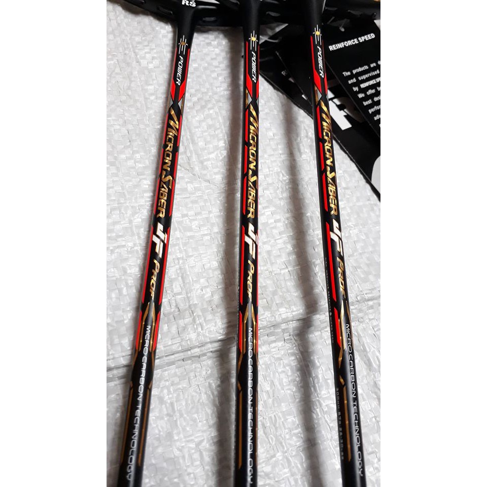 Raket Badminton Reinforce Speed RS Micron Saber JF Prof Original