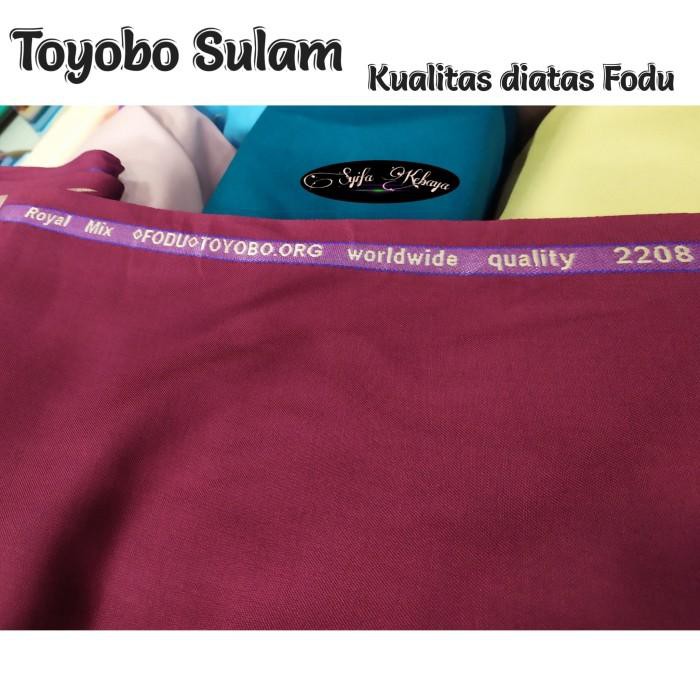 Cotton | Kain Toyobo Original Japan. Katun Toyobo Sulam Diatas Toyobo Fodu. Terbaru Ready Stock