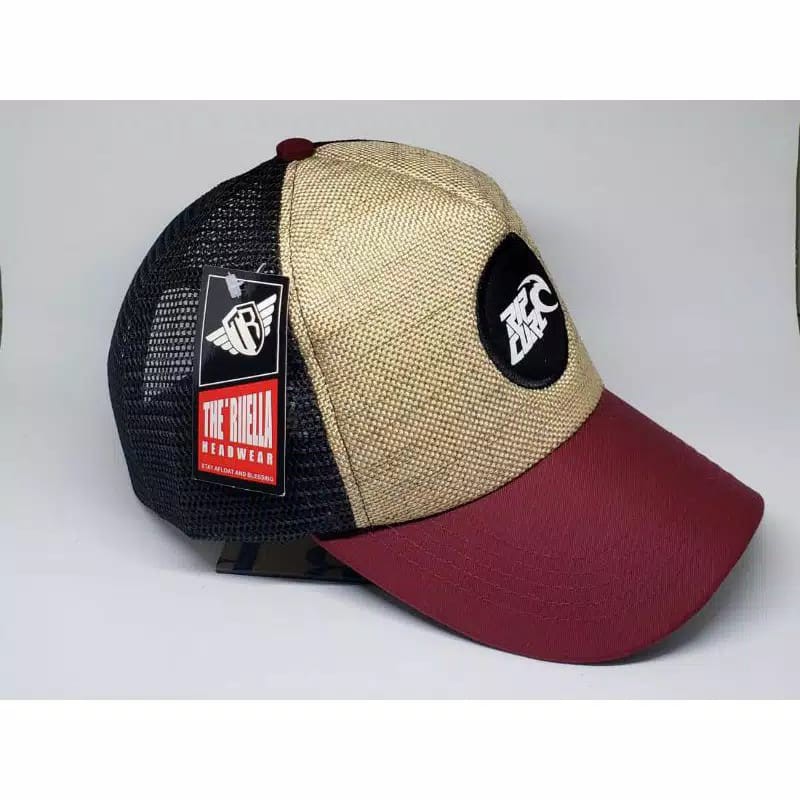 HEPPY - SHOPING // TOPI TRUCKER PRIA/BASEBALL JARING BORDIR NEW MODEL [COD]